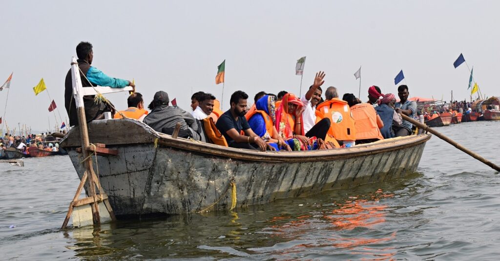 Boat Triveni Sangam